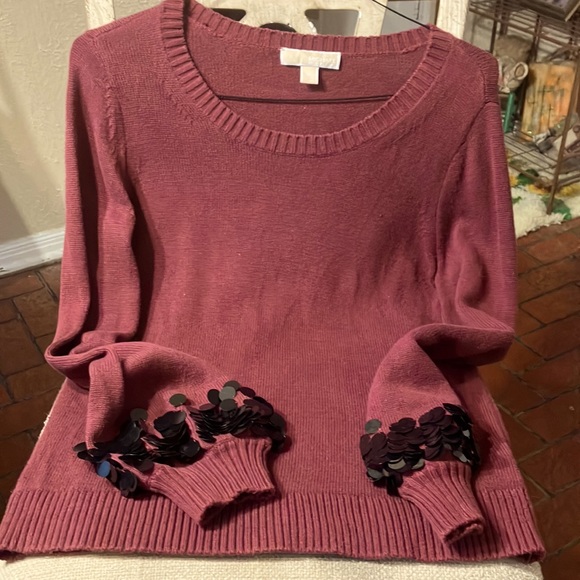 Michael Kors Sweaters - Michael Kors burgundy sweater